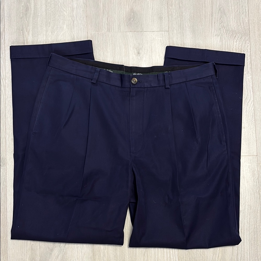 🔥BUNDLESALE Men’s 38/32 Brooks Brothers Country Club Dress Pants Pleats Cuffs